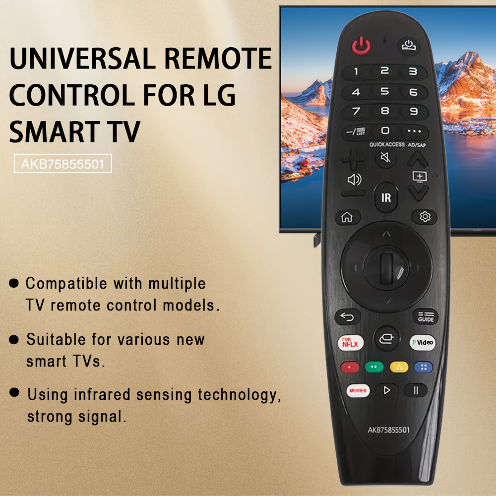 Smart Home Lg - Replacement Magic Remote Control AN-MR20GA AKB75855501