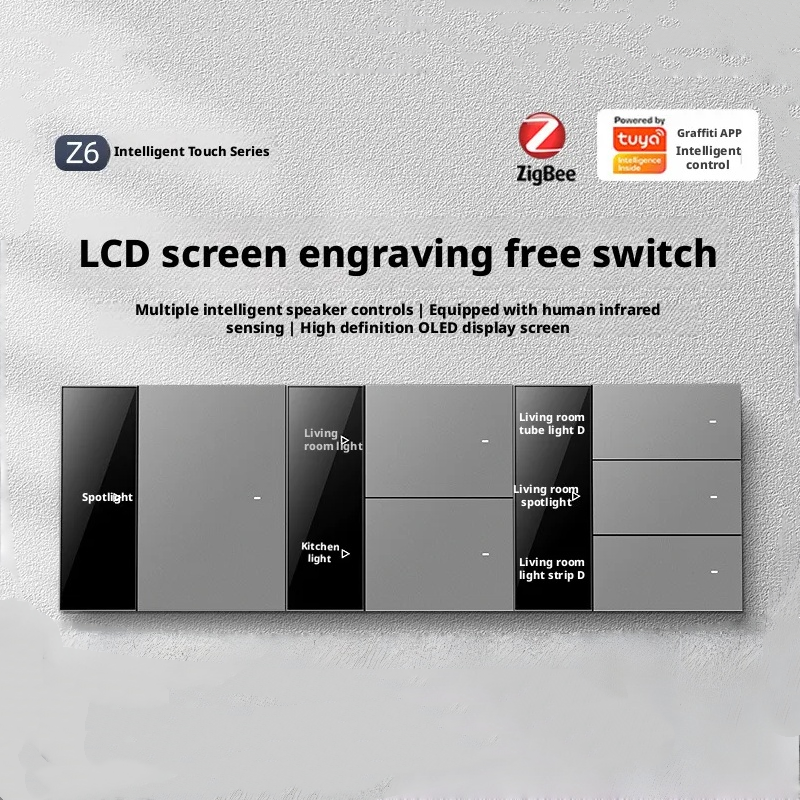 Tuya Smart Switch - Tuya App Intelligent Control Switch Zigbee