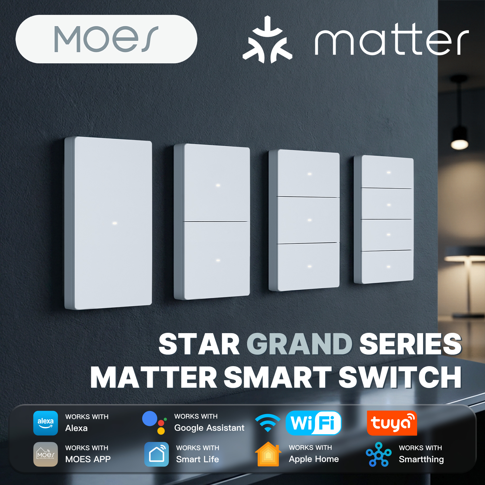 Smart Home Hub Apple - MOES Tuya Star Grand Series Matter