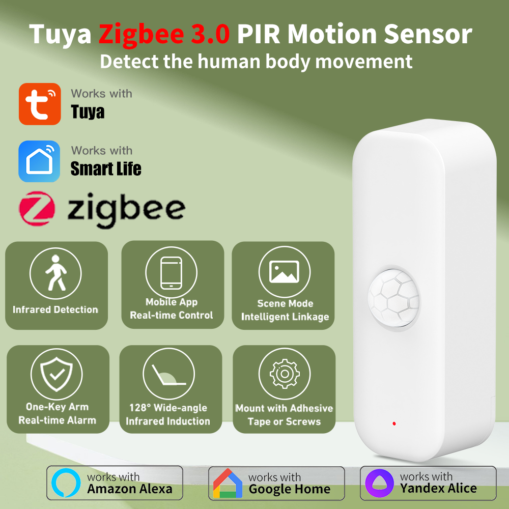 Smart Home Diy - Tuya Zigbee 3.0 PIR Smart Motion