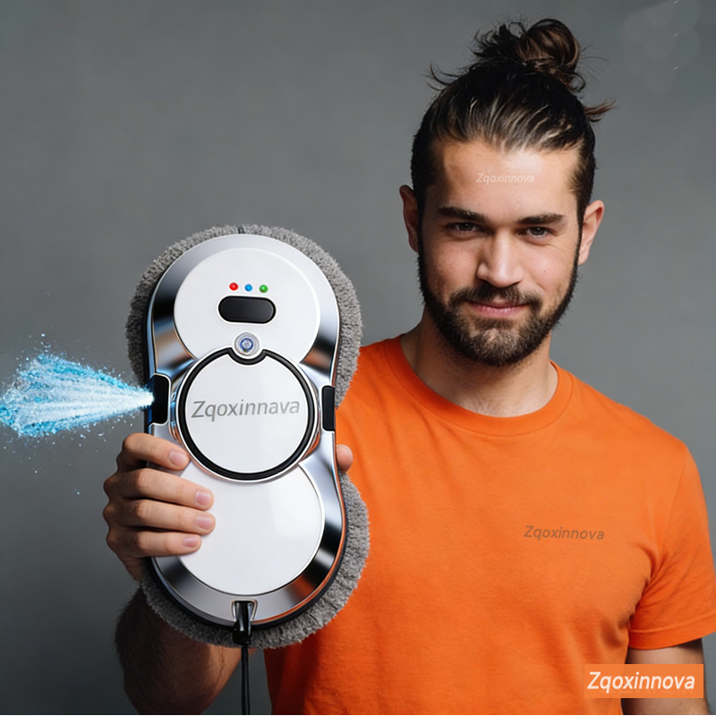 Smart Home For Windows - Water Spray Home Window Cleaning Robot