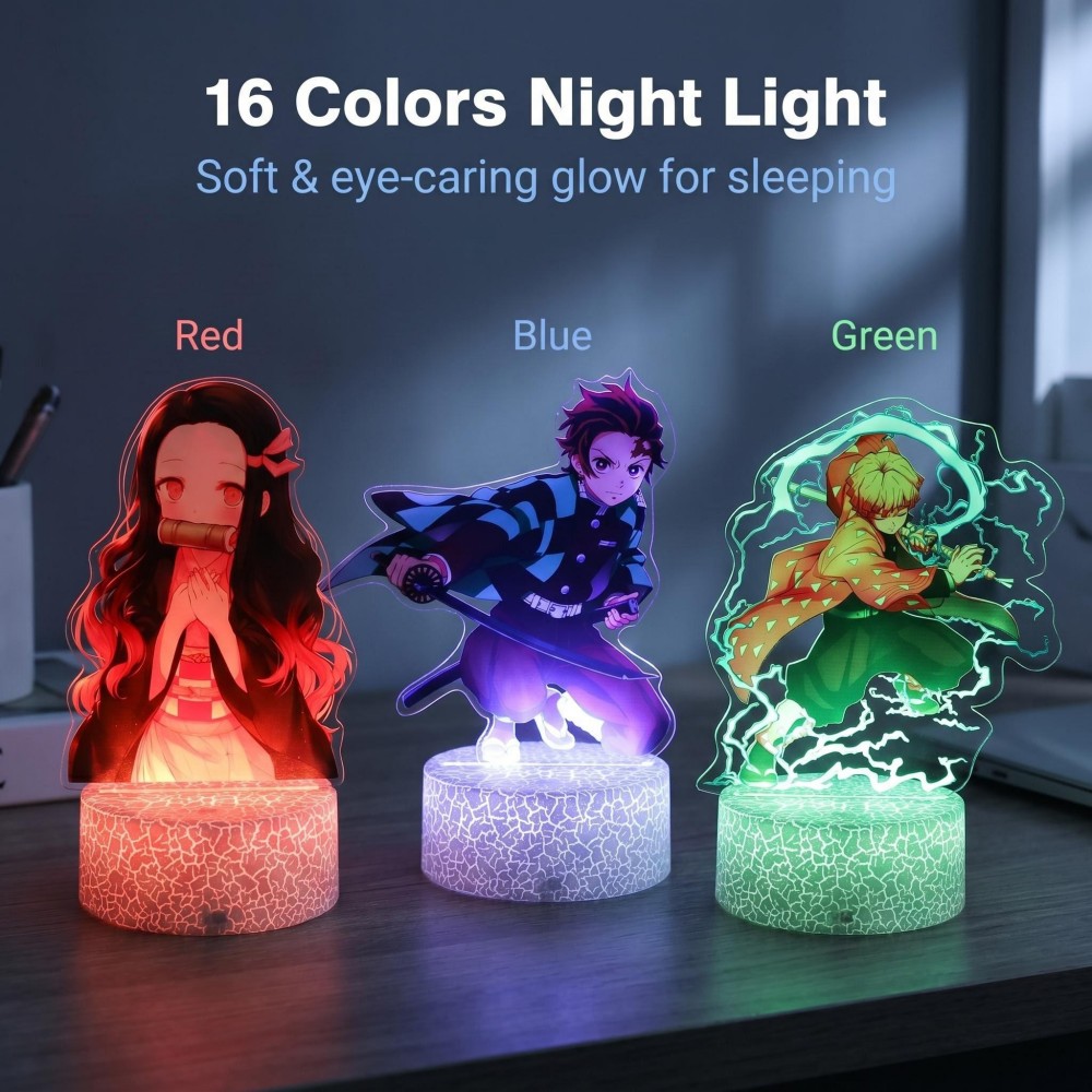 Smart Home Design - Anime Figure Tanjiro Merch 3D Lamp