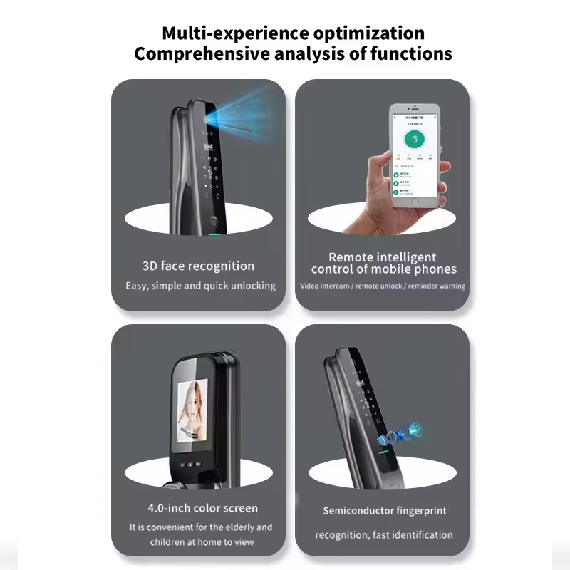 HX5 Smart Door Lock 3D Face Re - Smart Home Lock 리뷰 및 가격