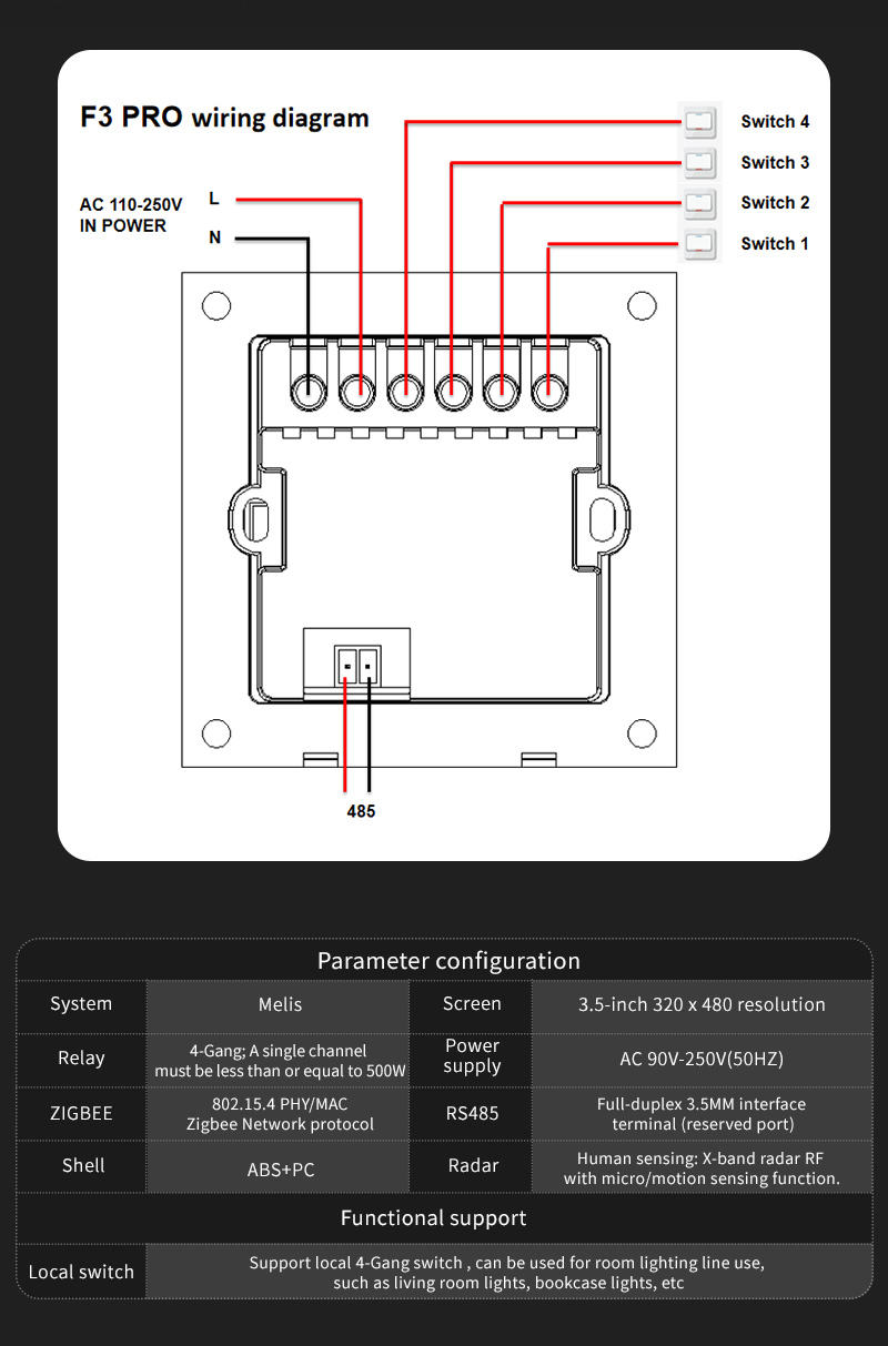 4 Gang Zigbee Smart Life Smart - Smart Home App 리뷰 및 가격
