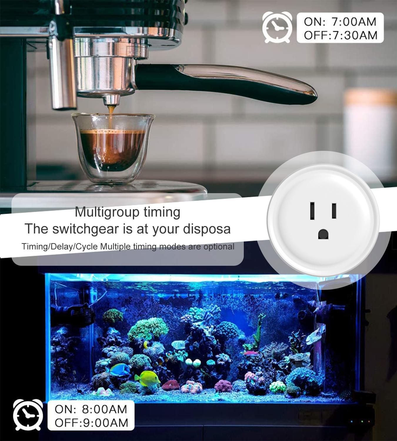 Tuya WiFi US Round 10A Smart P - Smart Home Yale 리뷰 및 가격