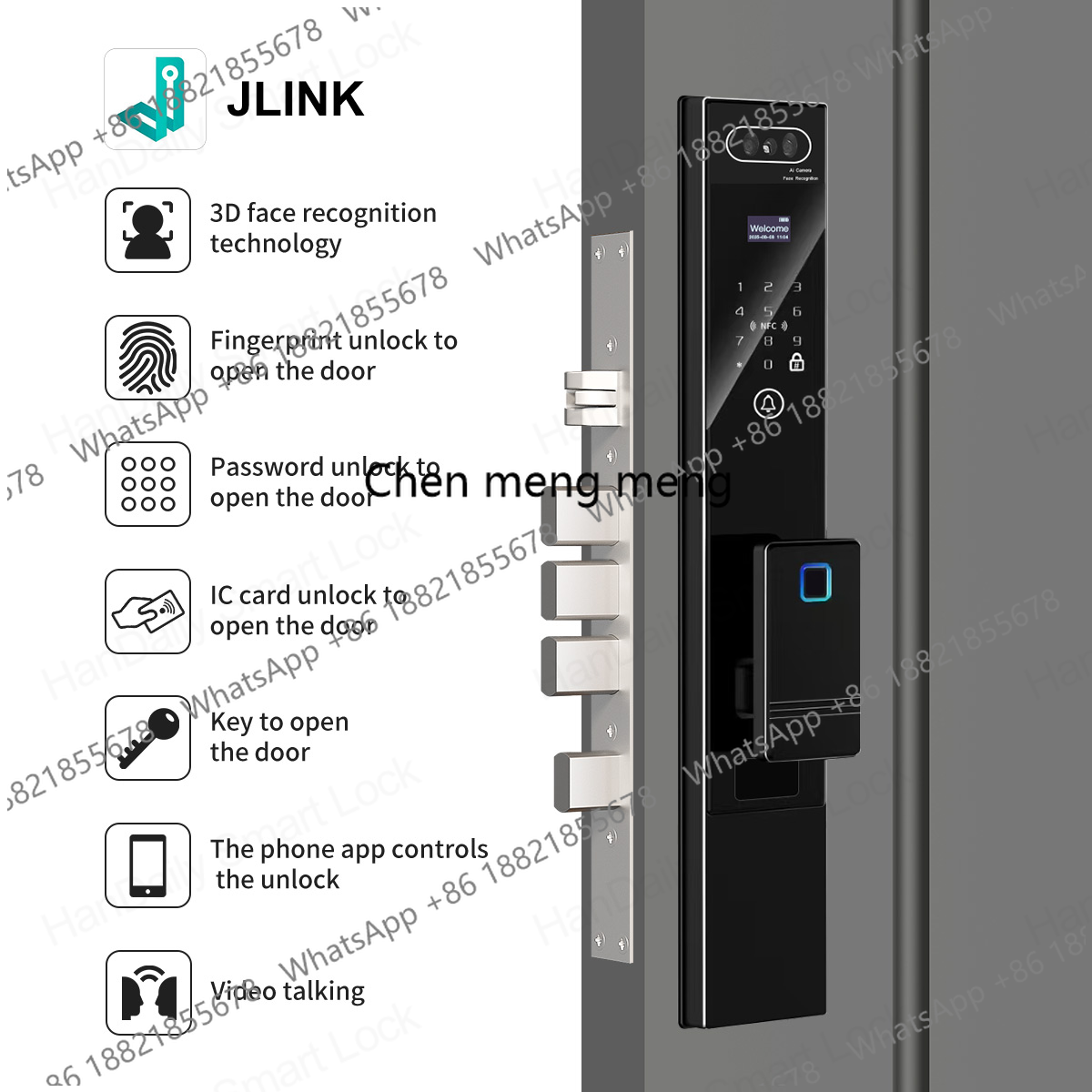 Handaily Fingerprint Video Int - Smart Home Video Doorbell Installation 리뷰 및 가격