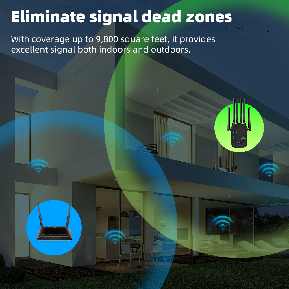 High Gain 300M WiFi Signal Boo - Smart Home Network 리뷰 및 가격