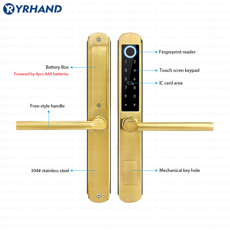 IP66 Gold Stainless steel Slid - Smart Home For Windows 리뷰 및 가격
