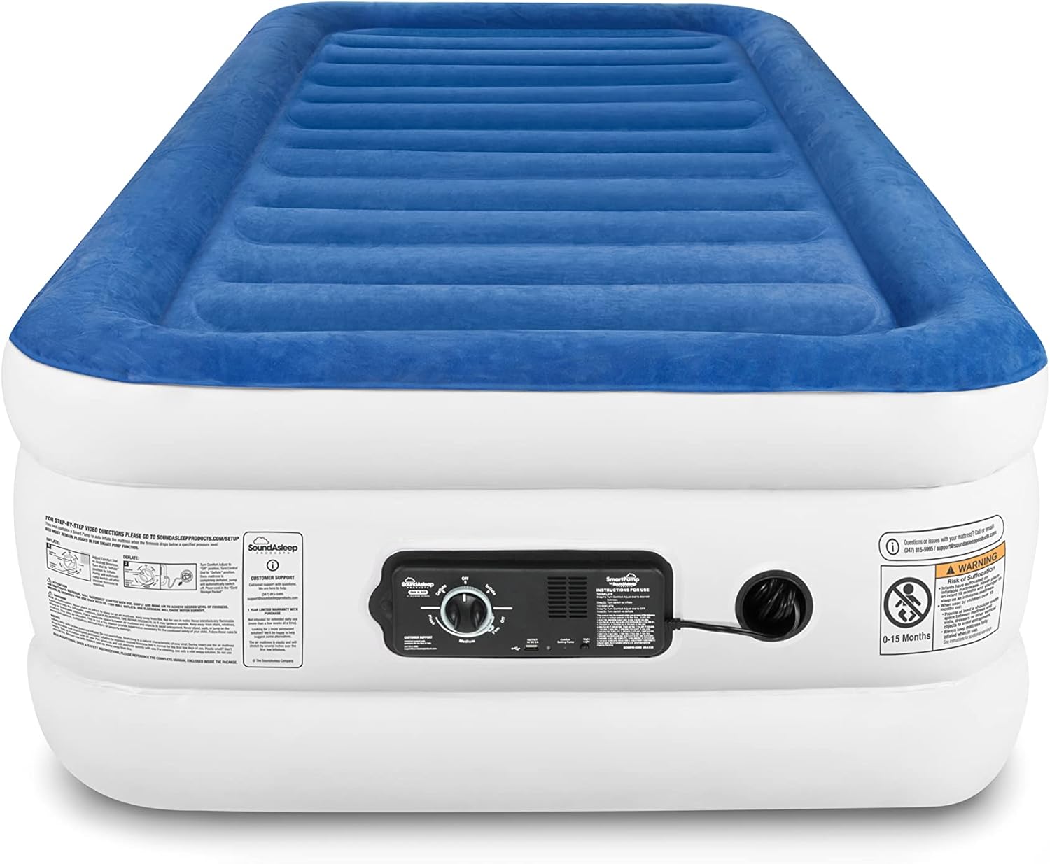 Twin XL Air Mattress with Dual - Smart Home Xl 리뷰 및 가격