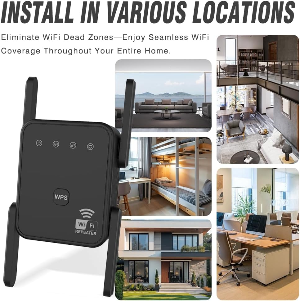 2026 New WiFi Repeater 300Mbps - Smart Home Network 리뷰 및 가격