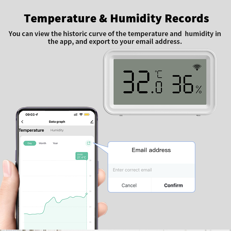 Tuya Zigbee WiFi Thermometer H - Smart Home App 리뷰 및 가격