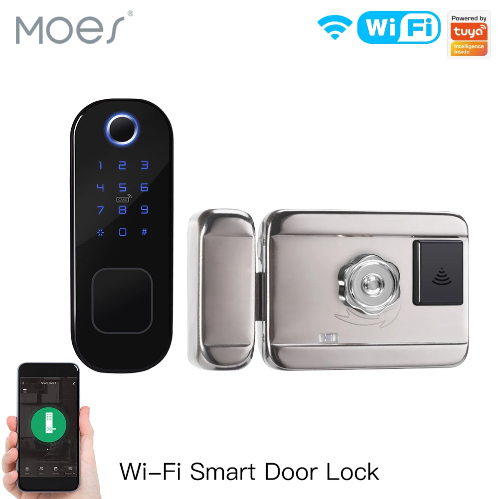 MOES WiFi Tuya Smart Lock Door - Smart Home Lock 리뷰 및 가격