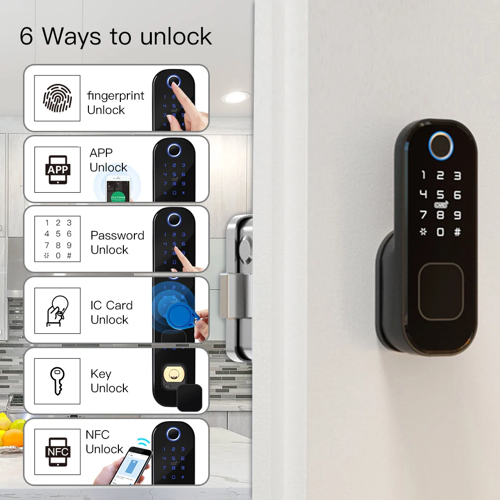 MOES WiFi Tuya Smart Lock Door - Smart Home Lock 리뷰 및 가격