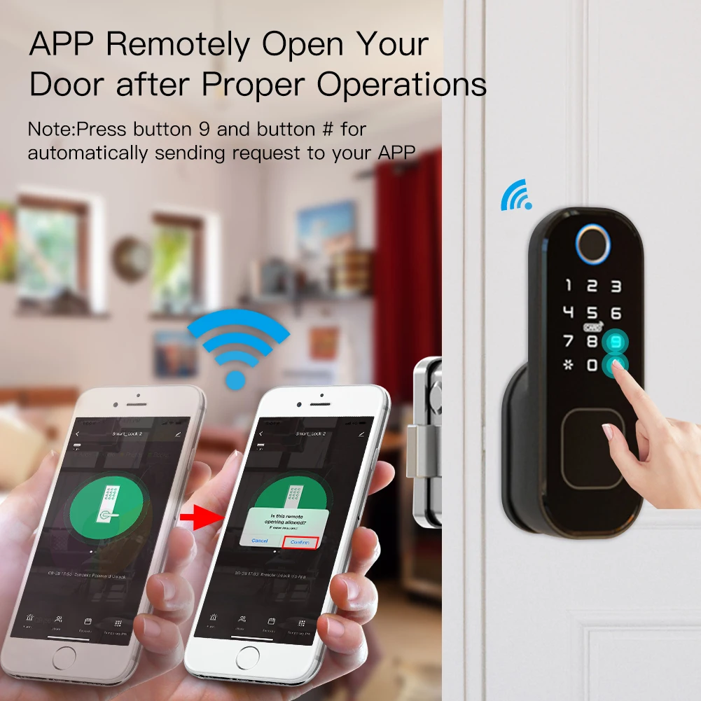 MOES WiFi Tuya Smart Lock Door - Smart Home Lock 리뷰 및 가격