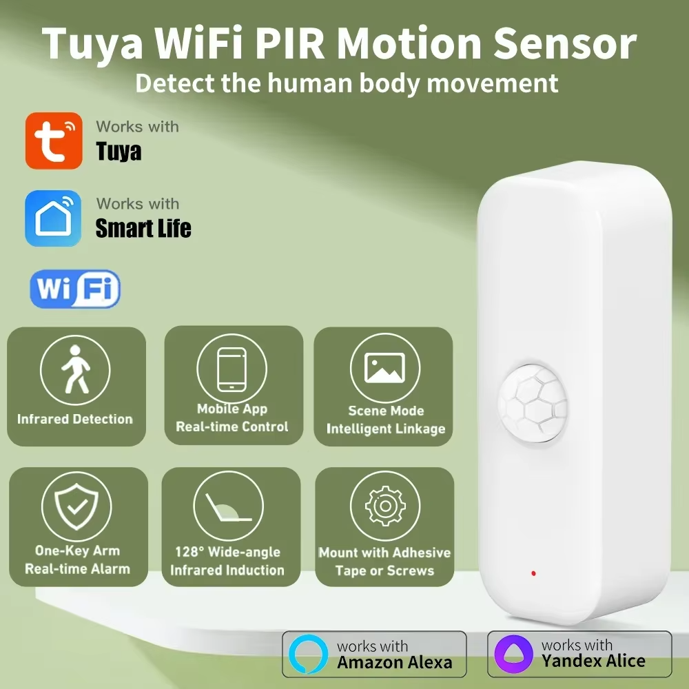 Tuya WiFI PIR Motion Sensor Sm - Smart Home Yale 리뷰 및 가격