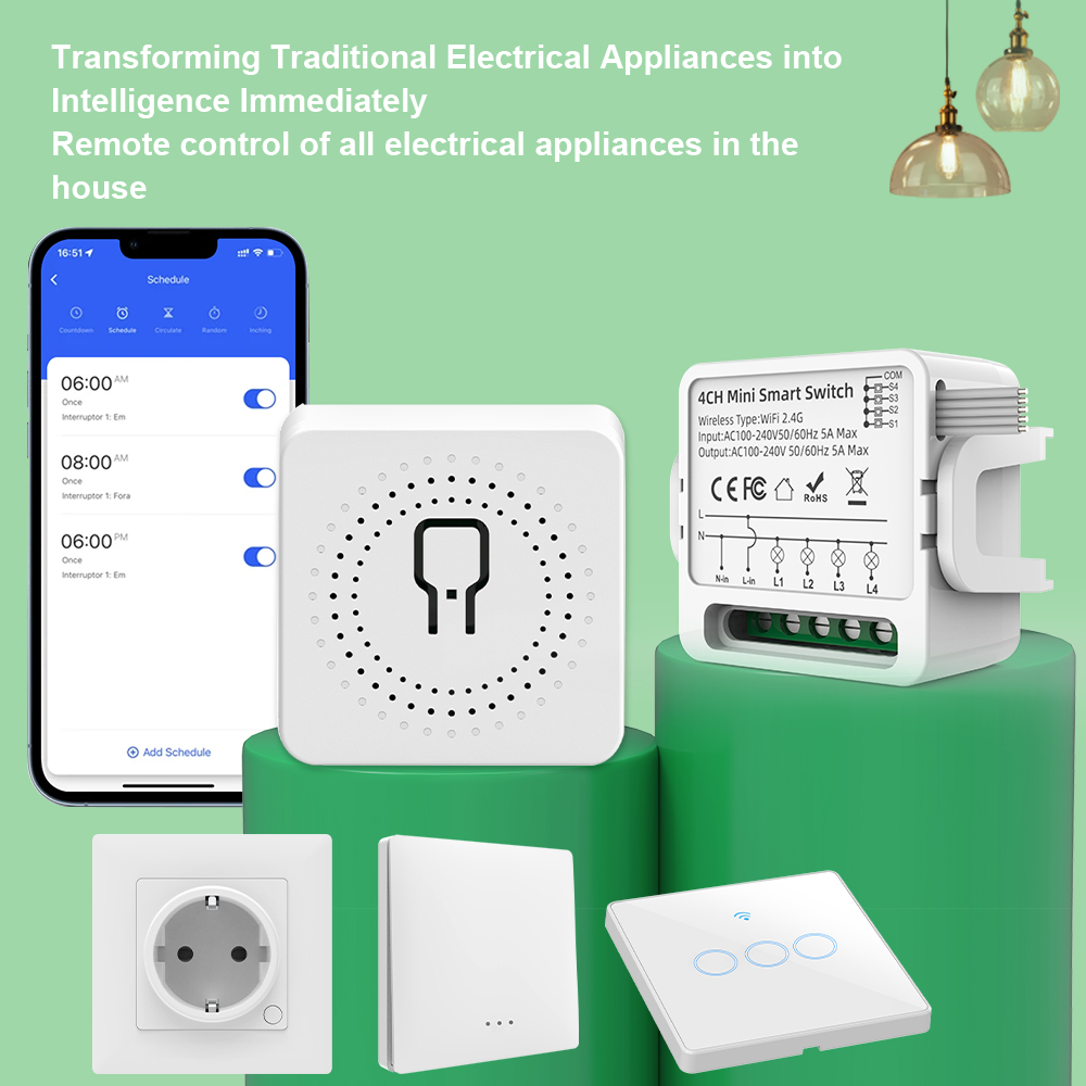 Tuya WiFi Smart Switch 1/2/3/4 - Smart Home Yale 리뷰 및 가격