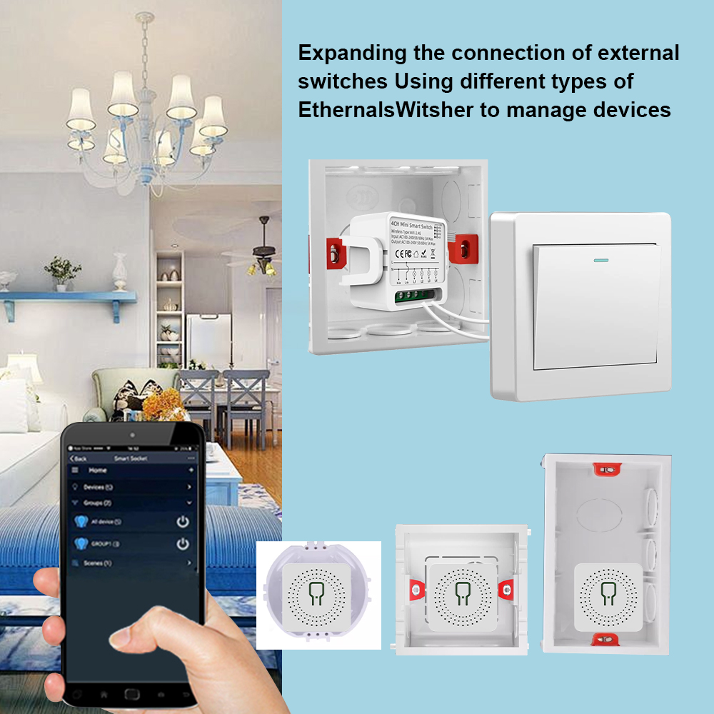 Tuya WiFi Smart Switch 1/2/3/4 - Smart Home Yale 리뷰 및 가격