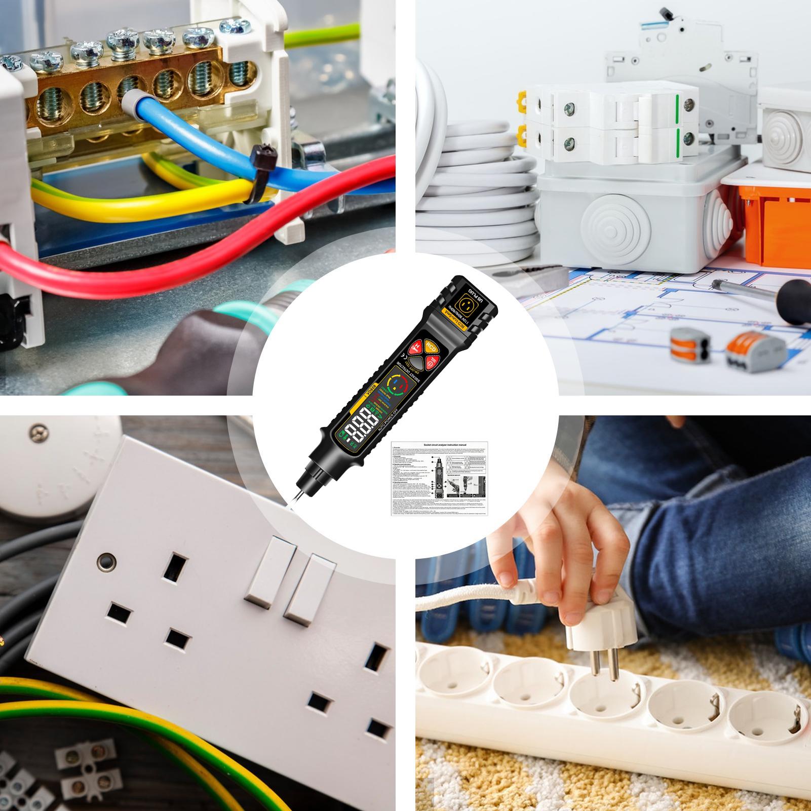 Outlet Tester With LED Display - Smart Home Display 리뷰 및 가격