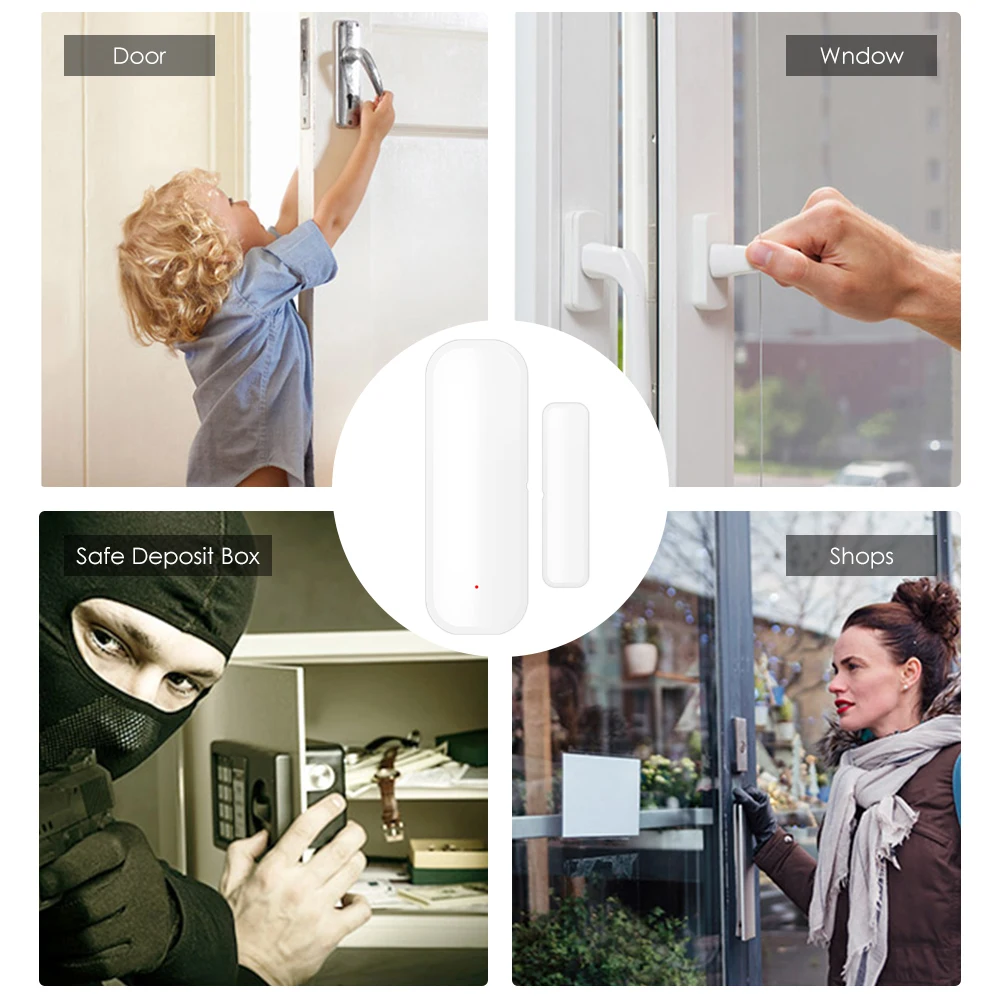 iHseno Tuya WiFi Door Sensor W - Smart Home For Windows 리뷰 및 가격