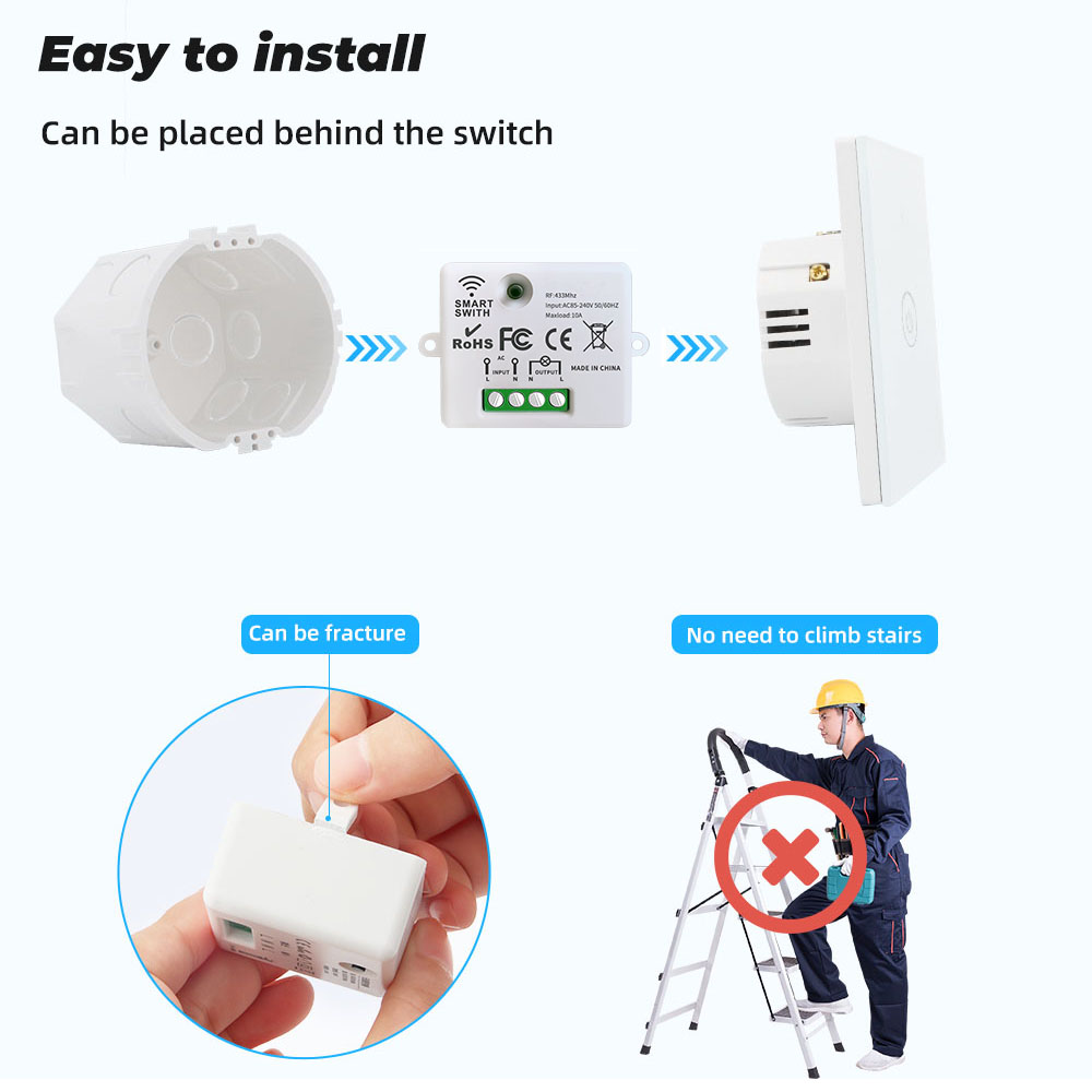 RF433 Smart Wireless Switch Se - Smart Home Design 리뷰 및 가격