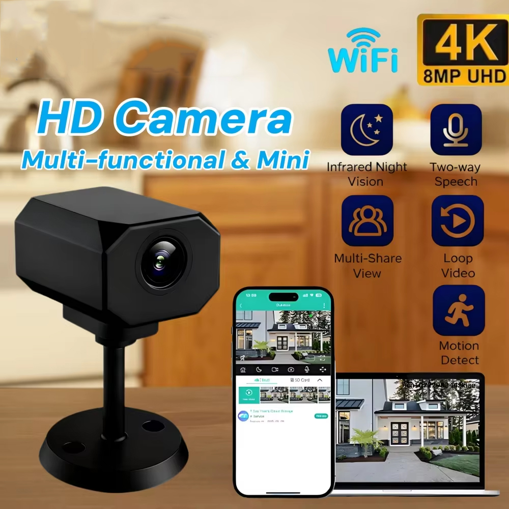 4K HD WiFi Security Camera for - Smart Home Design 리뷰 및 가격