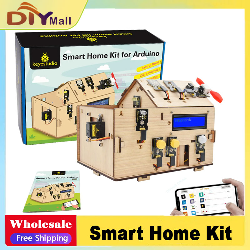 Keyestudio Smart IoT Home Kit  - Smart Home Diy 리뷰 및 가격