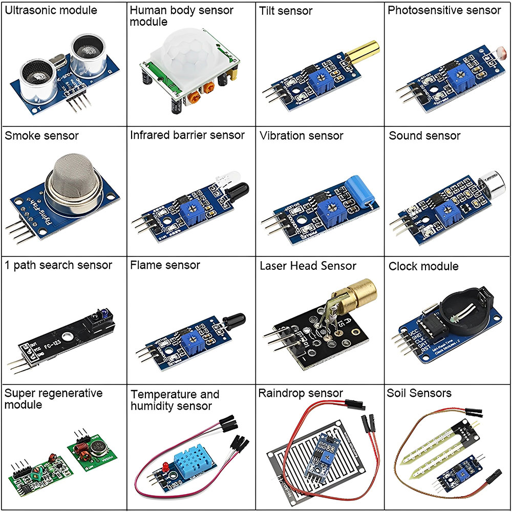 16 in 1 Smart Home Sensor Modu - Smart Home Diy 리뷰 및 가격