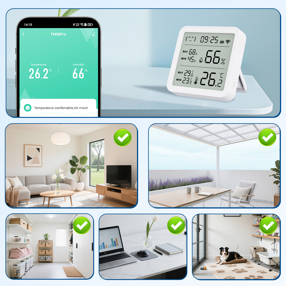 Tuya WiFi Thermometer hygromet - Smart Home App 리뷰 및 가격