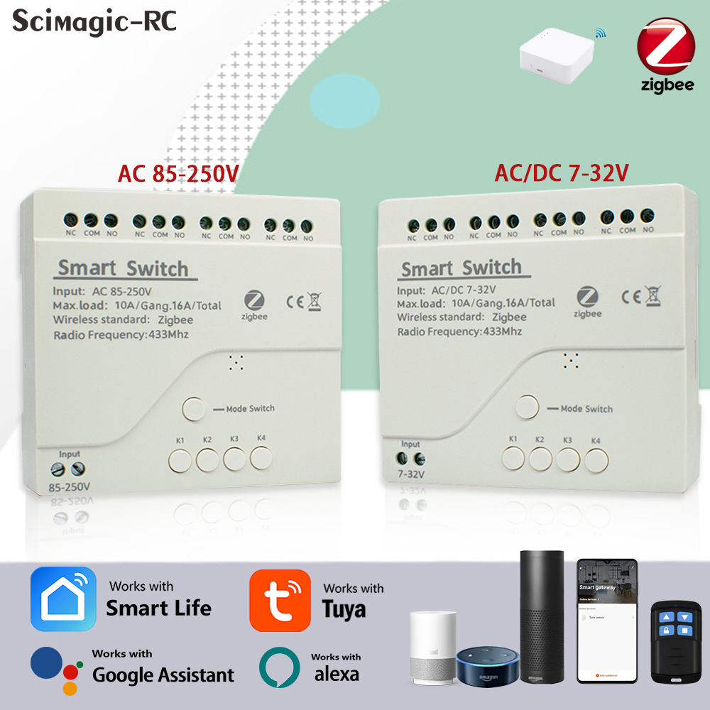 4CH Zigbee Tuya Smart Home Rel - Smart Home Ac 리뷰 및 가격