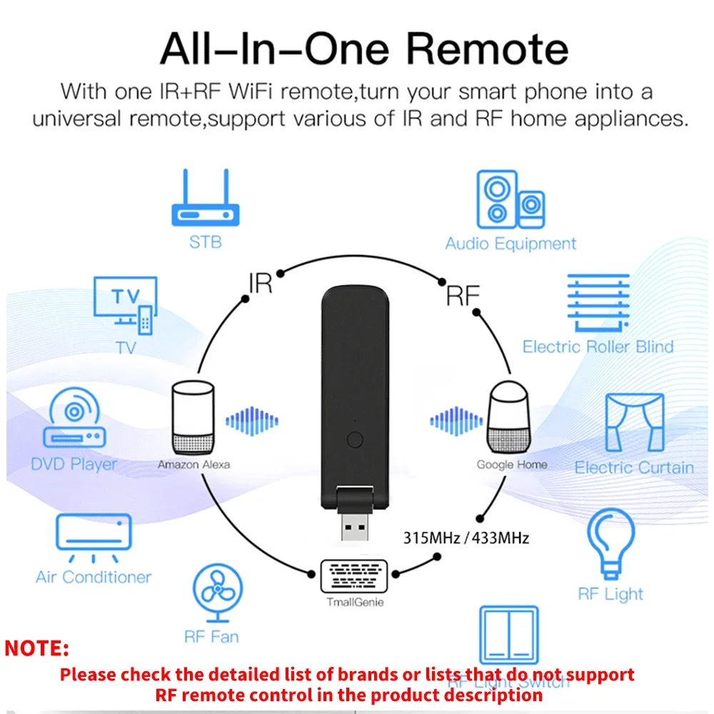 Tuya Smart RF IR Remote Contro - Smart Home Lg 리뷰 및 가격