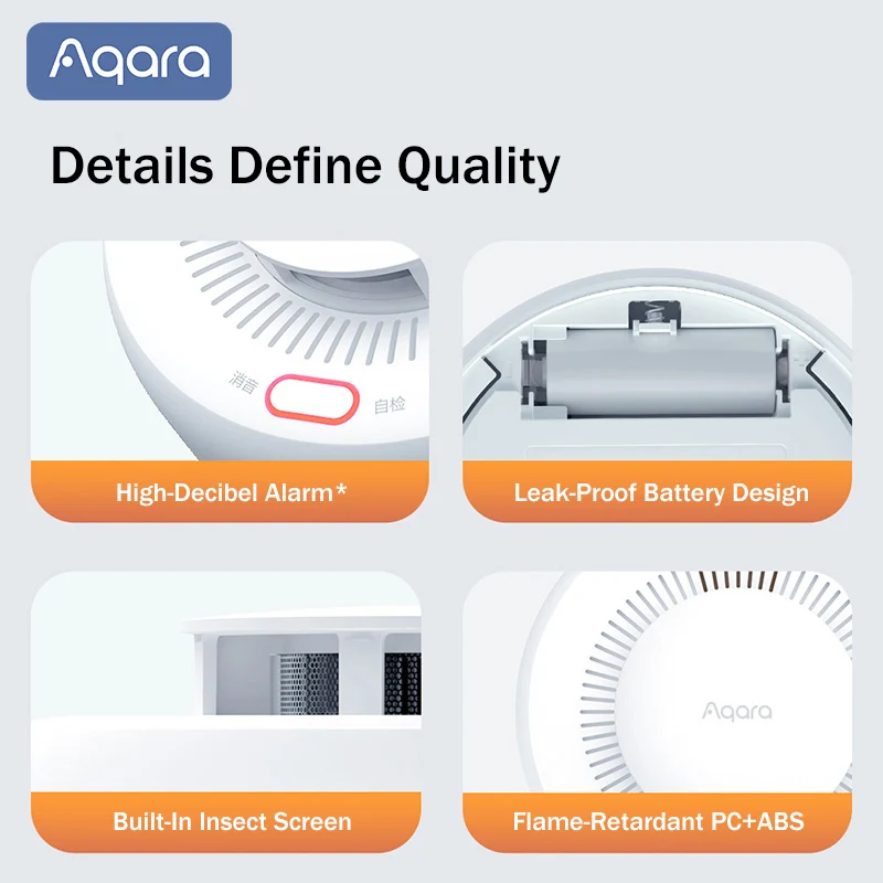 Aqara Matter Smoke Detector Se - Smart Home Hub Apple 리뷰 및 가격