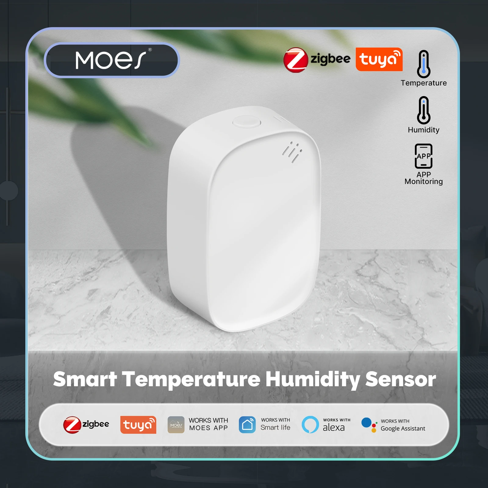 MOES Tuya Zigbee Smart Tempera - Smart Home Design 리뷰 및 가격