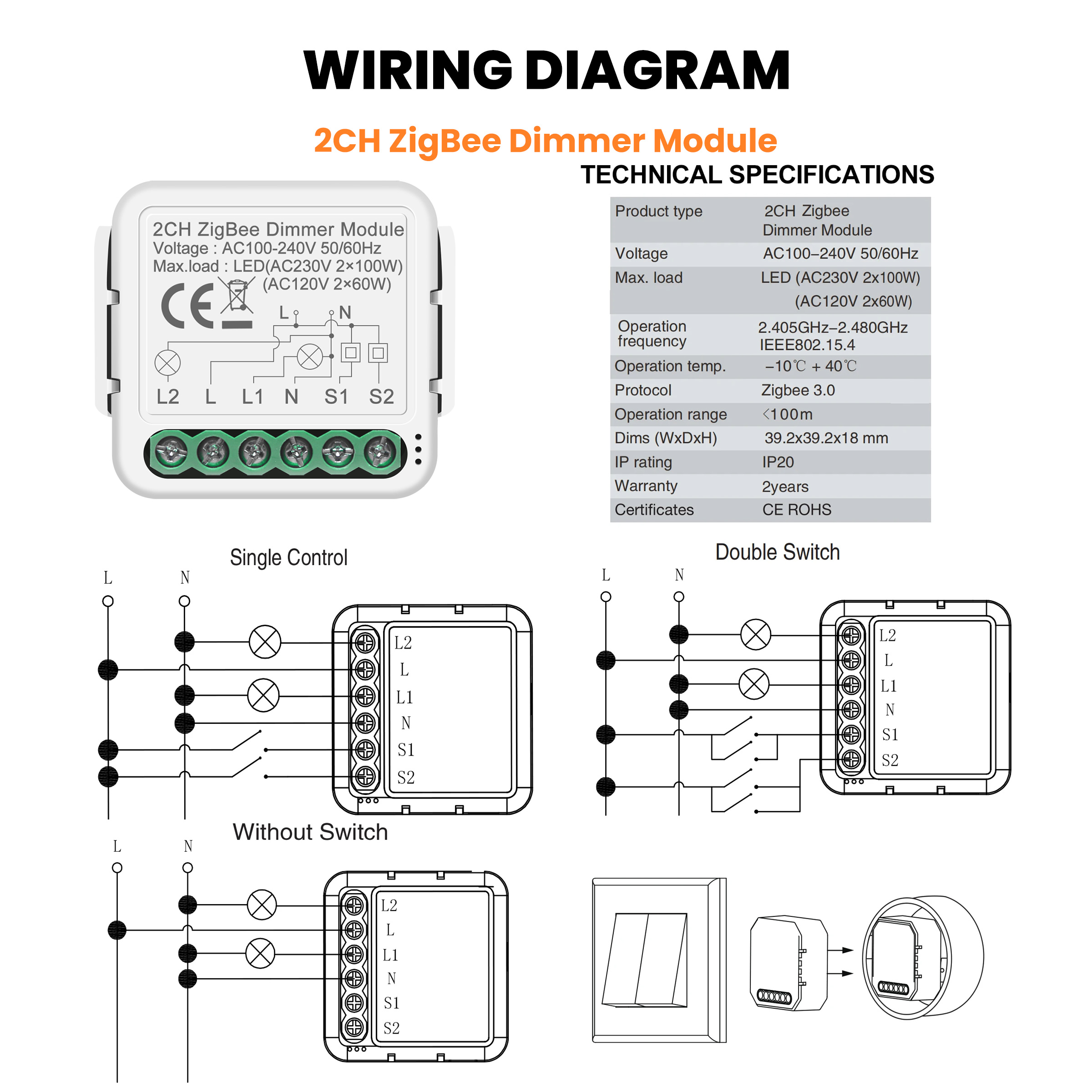 GIRIER Tuya Smart WiFi ZigBee  - Smart Home Yale 리뷰 및 가격