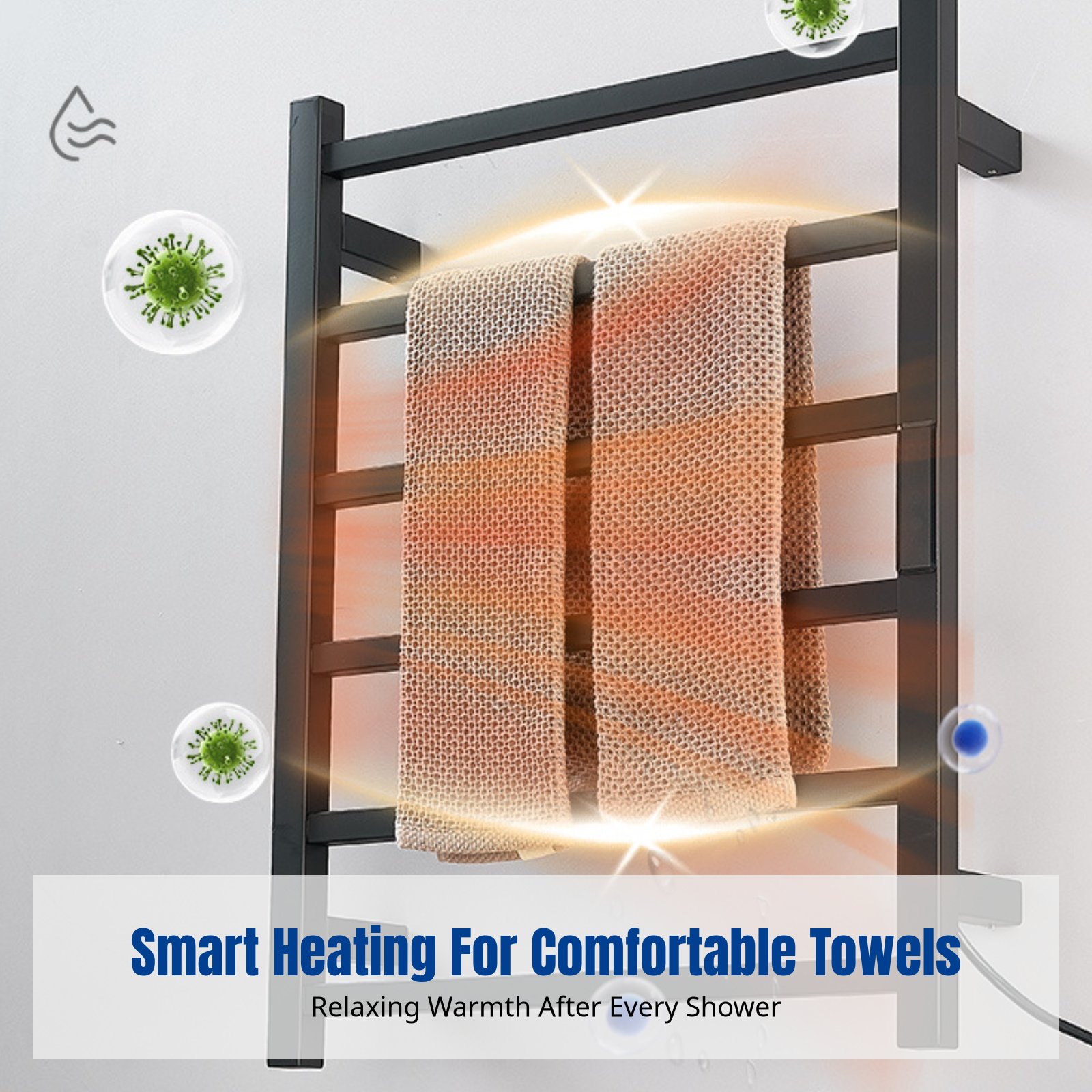 Smart Electric Towel Rack, Hea - Smart Home Display 리뷰 및 가격