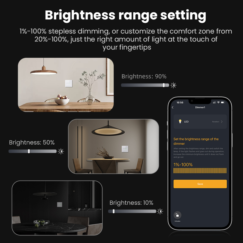 AVATTO WiFi 1/2 Gang Smart Dim - Smart Home Design 리뷰 및 가격