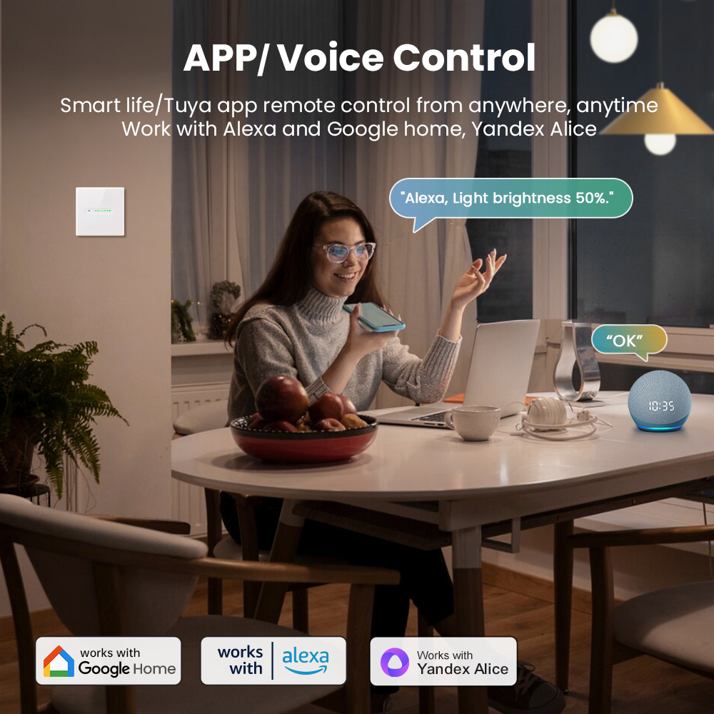 AVATTO WiFi 1/2 Gang Smart Dim - Smart Home Design 리뷰 및 가격