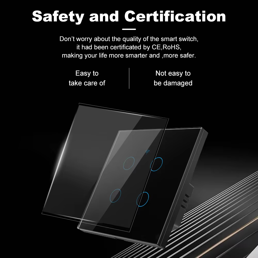 1 2 3 4 Gang WiFi RF 433mhz To - Tuya Smart Switch 리뷰 및 가격