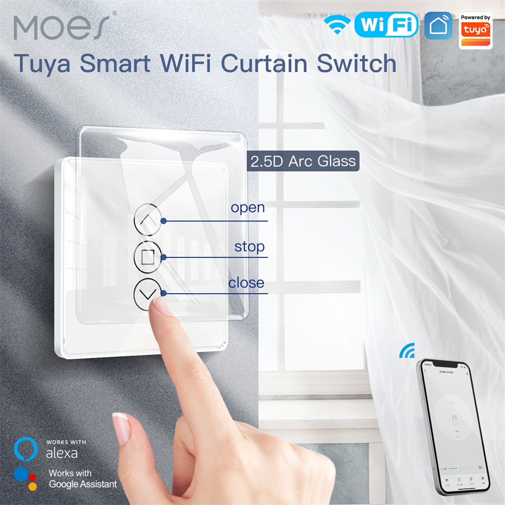 MOES WiFi RF433 Smart 2.5D Arc - Smart Home For Windows 리뷰 및 가격