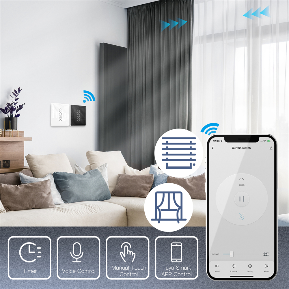 MOES WiFi RF433 Smart 2.5D Arc - Smart Home For Windows 리뷰 및 가격