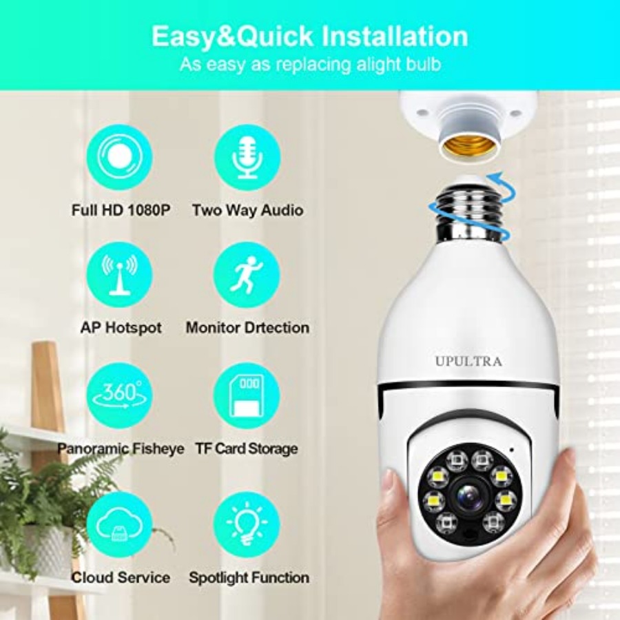 Light Bulb 1080P Security Wire - Smart Home Ac 리뷰 및 가격