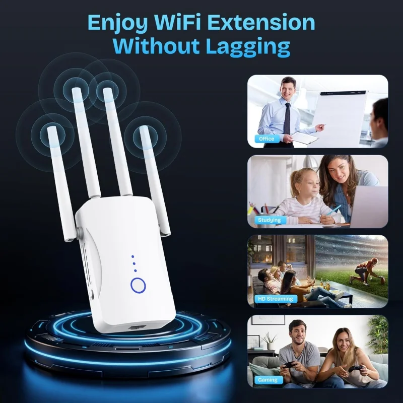 1200Mbps Dual Band WiFi Repeat - Smart Home Network 리뷰 및 가격