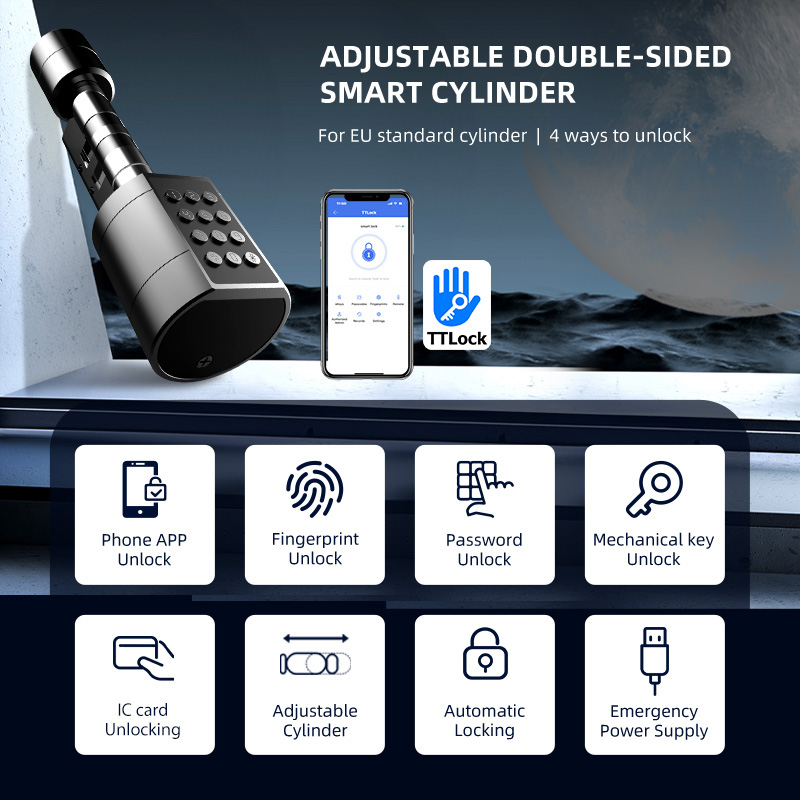 Smart Euro Cylindrical Door Lo - Smart Home Lock 리뷰 및 가격