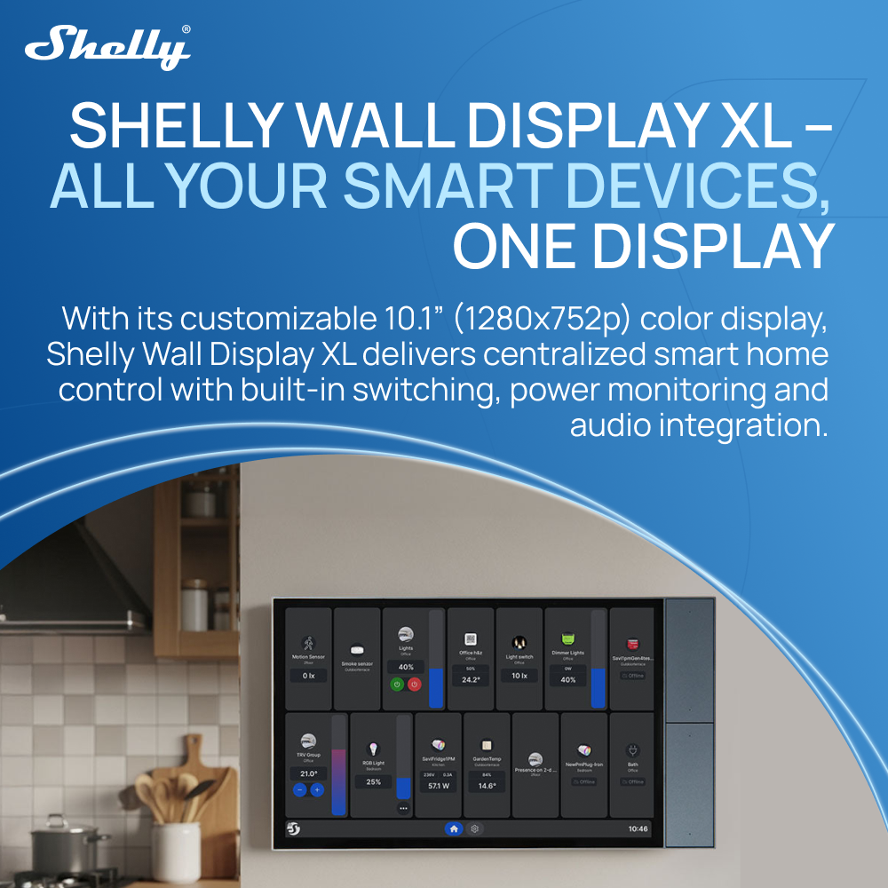 Shelly Wall Display XL Smart H - Smart Home Xl 리뷰 및 가격