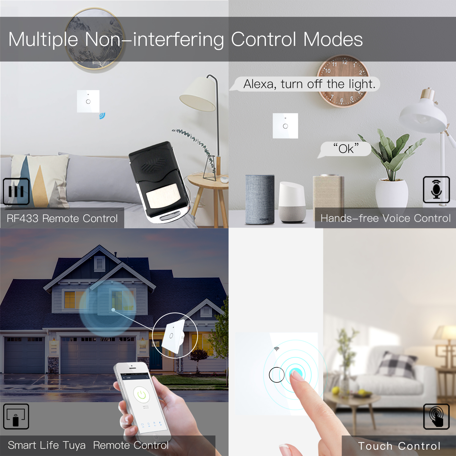 NEW WiFi Smart Light Switch RF - Smart Home Yale 리뷰 및 가격