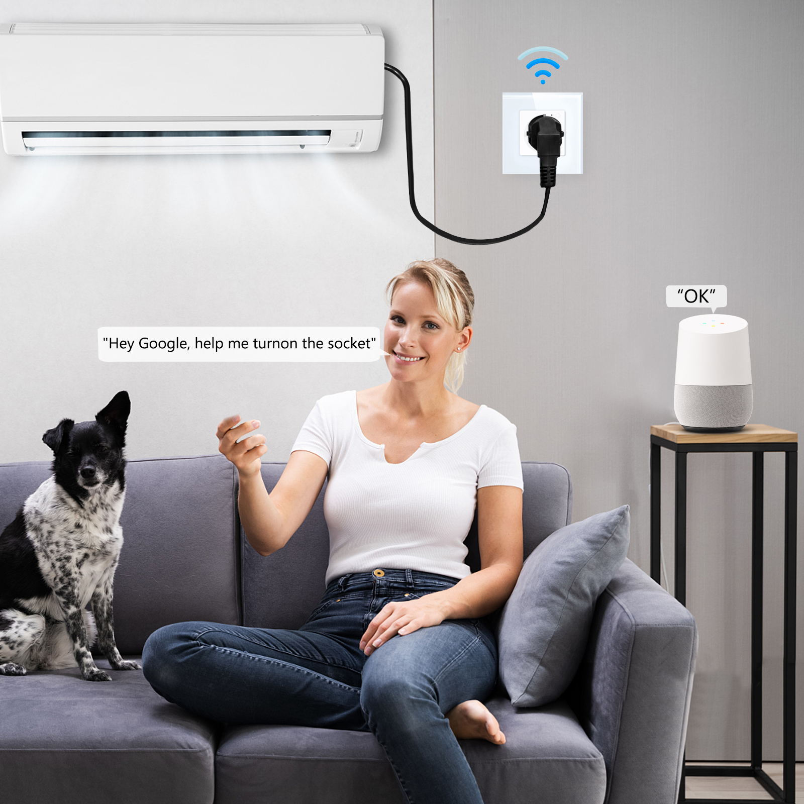 TAWOIA Wifi Wall Socket EU Sta - Smart Home For Windows 리뷰 및 가격