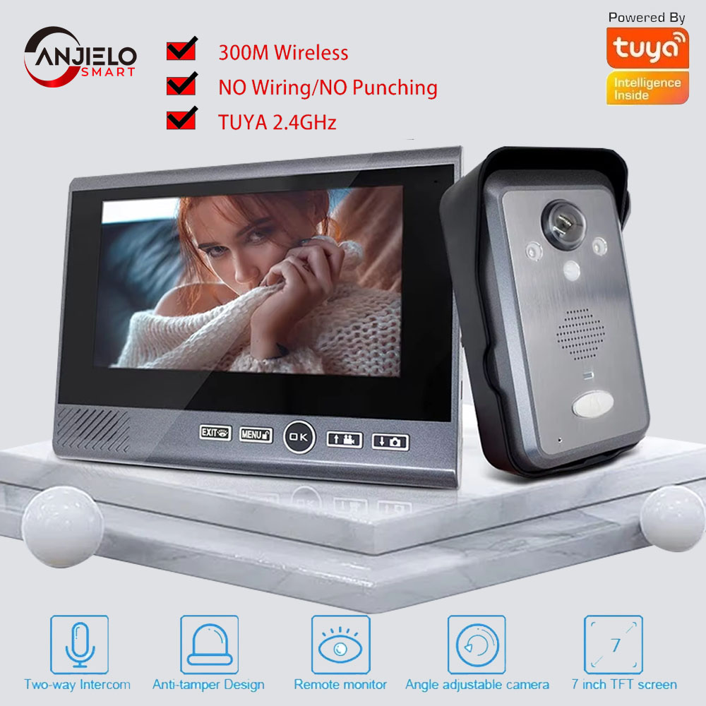 ANJIELO Tuya Smart 1080P Video - Smart Home Video Doorbell Installation 리뷰 및 가격