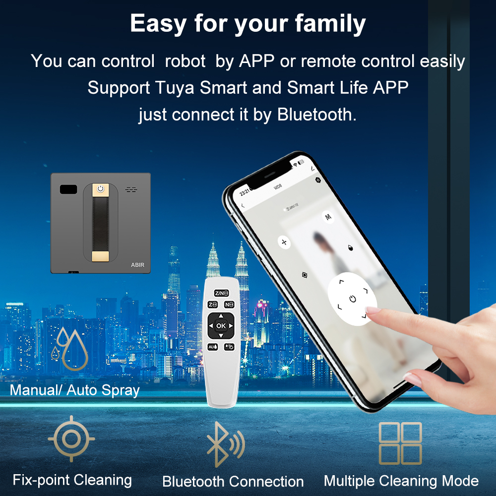 Robot Window cleaner ABIR WD8, - Smart Home For Windows 리뷰 및 가격