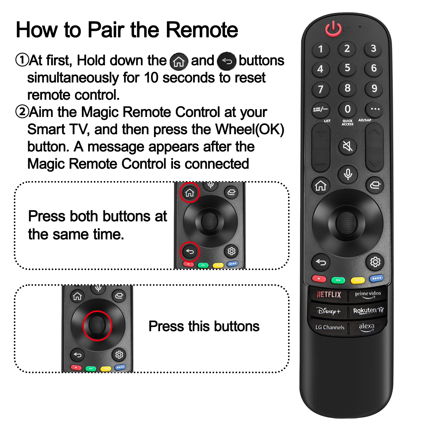 MR24GA Magic Remote Control AK - Smart Home Lg 리뷰 및 가격