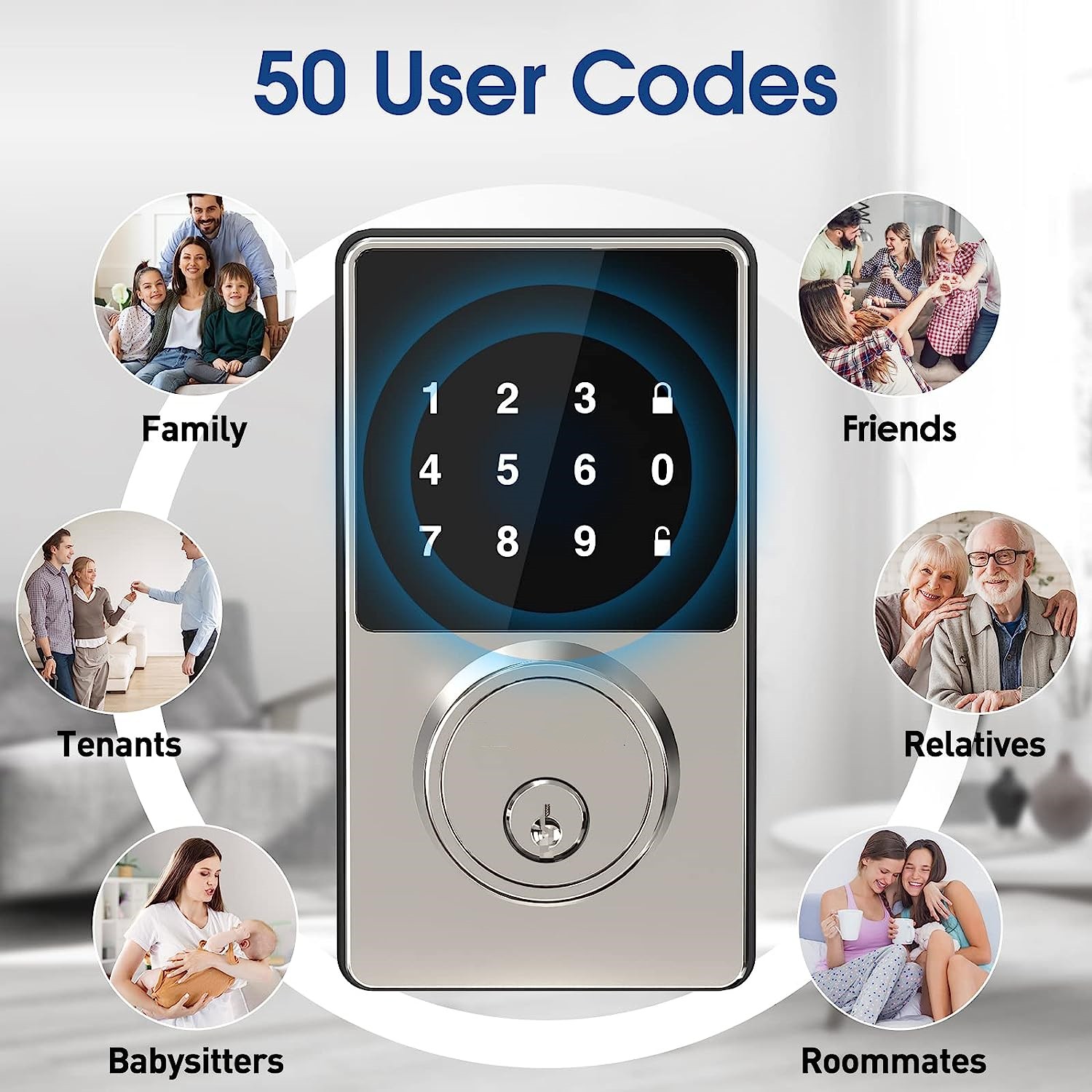 Smart Lock with password, Keyl - Smart Home Lock 리뷰 및 가격