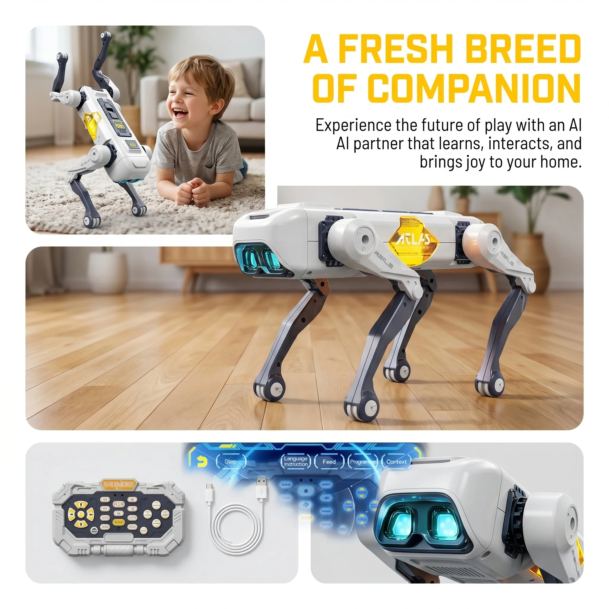 AI Smart Robot Dog, Voice & AP - Smart Home App 리뷰 및 가격